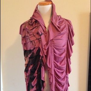 Juicy couture t shirt scarf