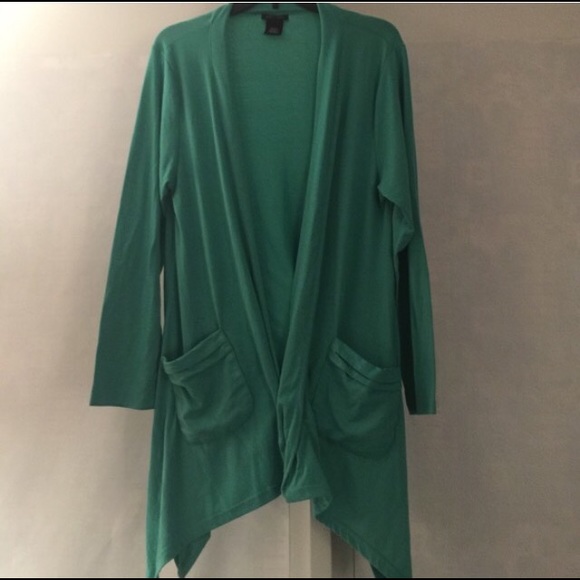 Turquoise cardigan