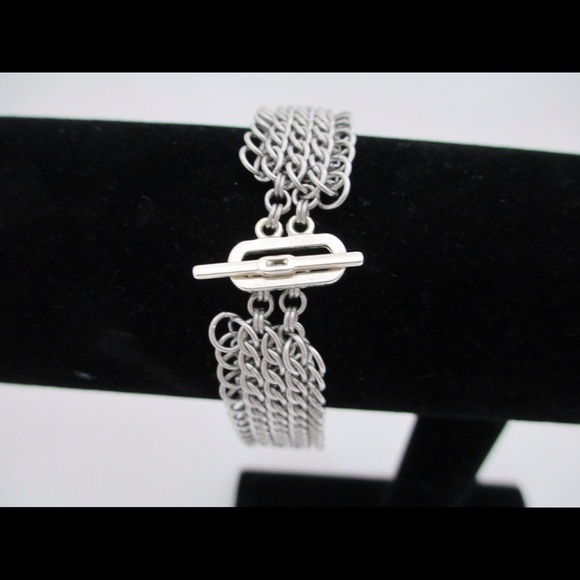 Handcrafted Persian Mesh Chainmaille Bracelet - Picture 3 of 4