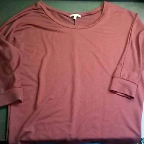Charlotte Russe Burgundy top