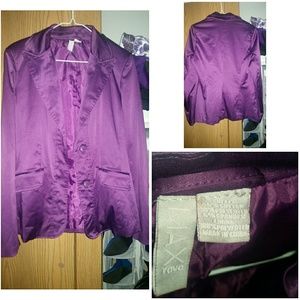 Max Rave Purple Blazer/Jacket