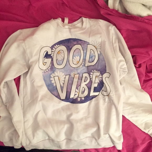 Freshtops Sweaters - Freshtops "Good Vibes" Soft Crewneck Hoodie