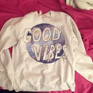 Freshtops "Good Vibes" Soft Crewneck Hoodie