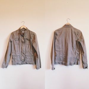 Brown/Green Old Navy Utility Jacket