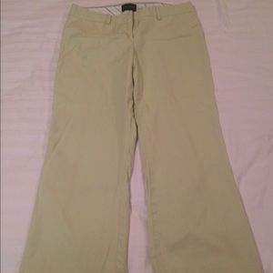 Reduced! Super cute light green capris- like new!