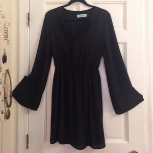 Black Chiffon Dress