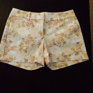 Ann Taylor Floral Shorts-not loft :)