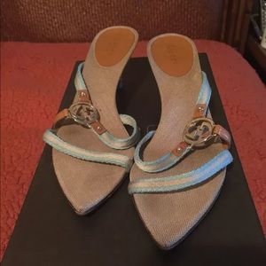 Authentic Gucci Web Sandal