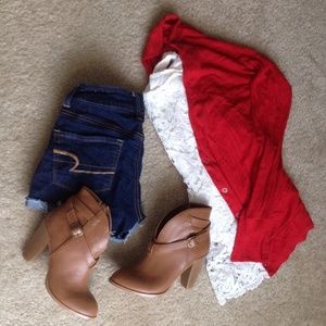 Brown "Prima Donna" Ankle Boots (Booties)