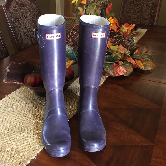 Hunter Boots. Purple Size 7 US women's