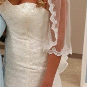 Oleg Cassini Style: CWG640 Wedding Dress.