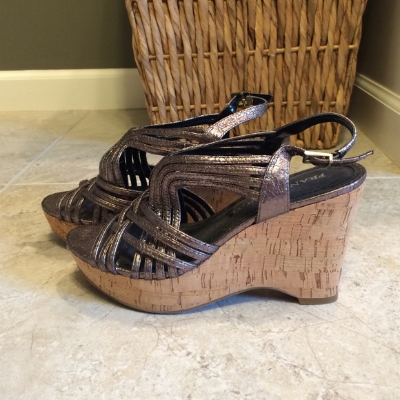 Franco Sarto wedge sandals size 7 never worn