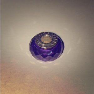 Authentic Chamilia Jeweled Collection -Purple Bead
