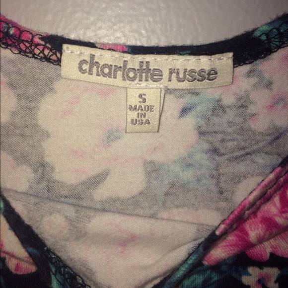 Charlotte Russe Floral Dress A-Line - Picture 2 of 2