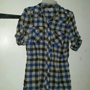 Plaid shirt  Sz Med