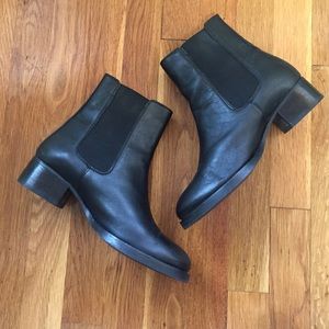 ASOS Adverse Leather Chelsea Ankle Boots