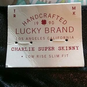 Lucky Brand Charlie Super Skinny Jeans