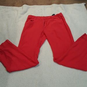 Red Tommy Hilfiger pants