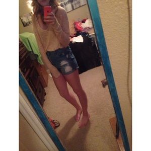 High waisted shorts