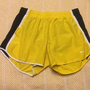 Yellow Livestrong Nike Shorts