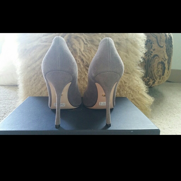 Sergio Rossi Grey Kalika Pumps - Picture 3 of 5