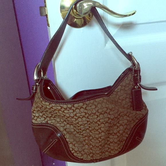 Coach Handbags - Authentic brown Coach bag
