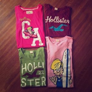Hollister graphic tees!