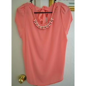 Peachy sheer shirt Peachy sheer shirt