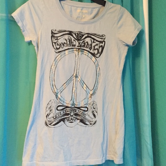 True religion bling graphic t shirt