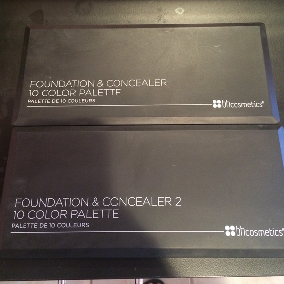 BhCosmetic concealer & foundation palette