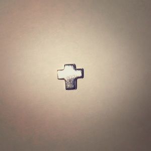 Authentic Chamilia Bead- 3D Cross