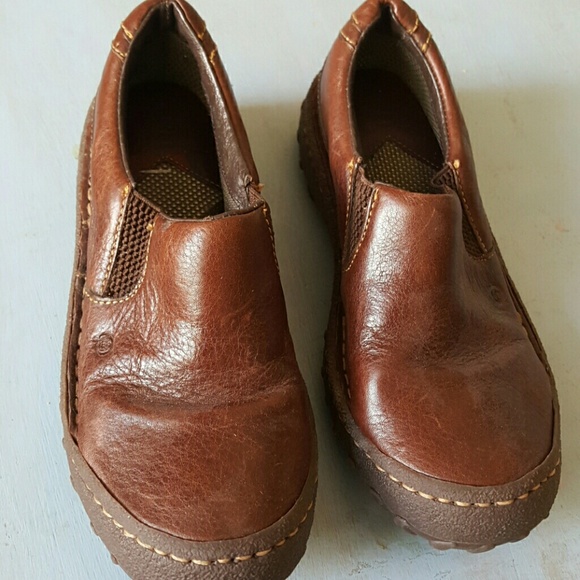 Born Shoes Final Priceborn Slip On Shoe Brown Leather Born Shoes Final Priceborn Slip On Shoe Brown Leather