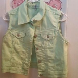 Highlighter green vest