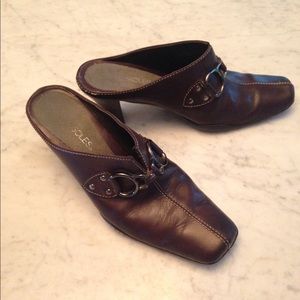 Aerosoles Brown Mules