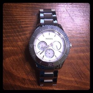Fossil Boyfriend Multifunction Stainless Watch