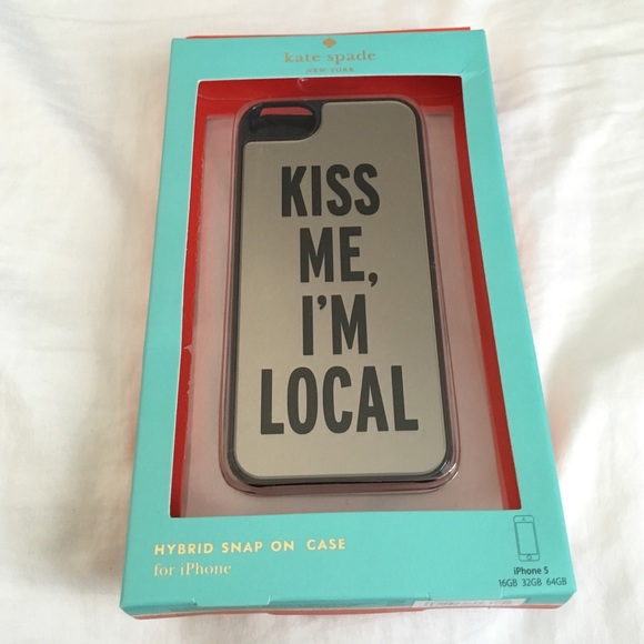 Brand new Kate Spade iPhone 5/5s phone case.