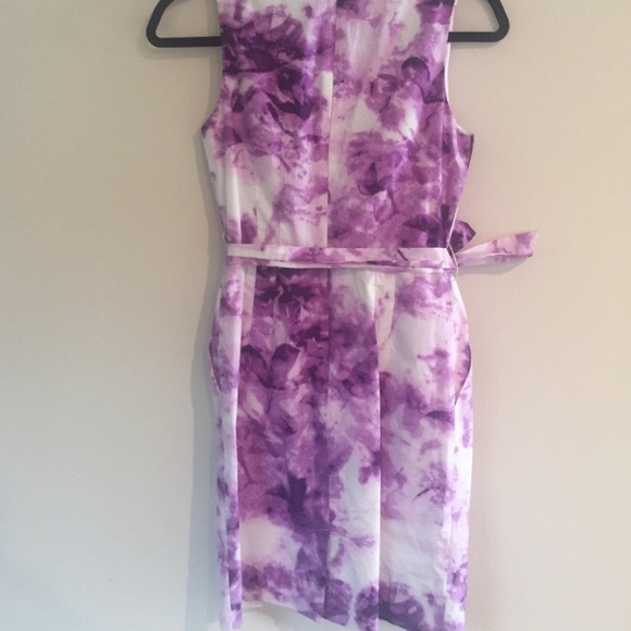 BUNDLED! Banana Republic watercolor purple dress! - Picture 3 of 3