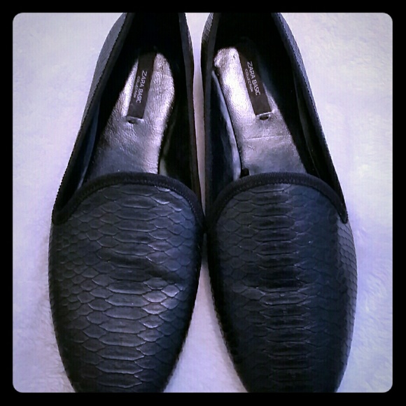 Zara Shoes - Zara croc flats