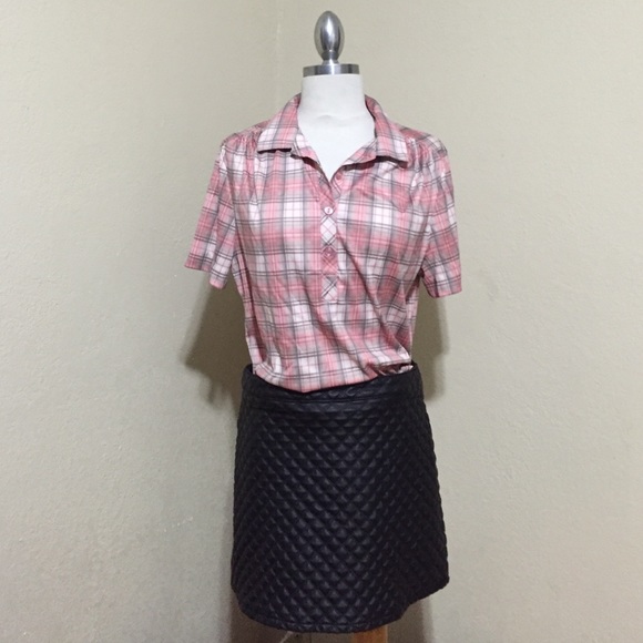 Vintage button up top..