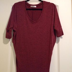 Bundle - Maroon Top, Navy Sweater and Chevron Top