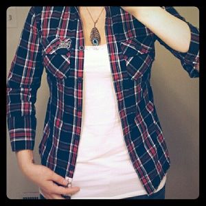 Sturdy Superdry Plaid Shirt