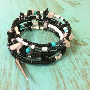 Memory wire bracelet