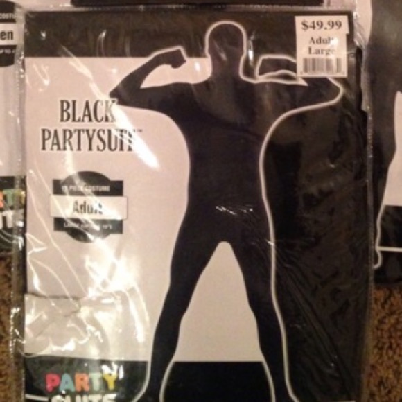 One black adult suit