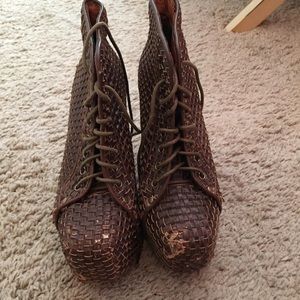 Jeffrey Campbell Woven Lita