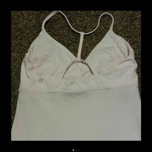 Lululemon  pale pink tAnk