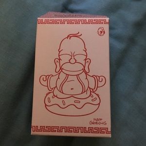 Homer Simpson golden Buddha