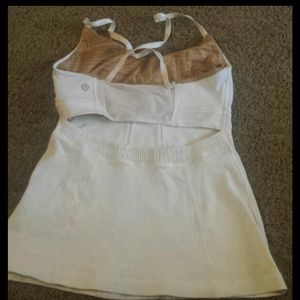 LULULEMON WHITE TANK
