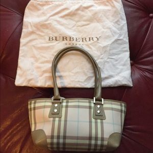 Authentic Burberry candy check bag