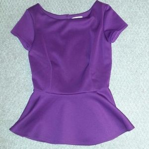 Peplum shirt