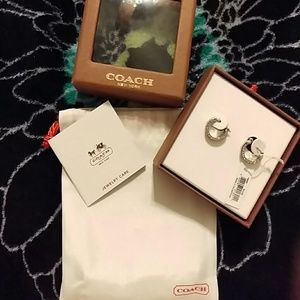 Coach earrings